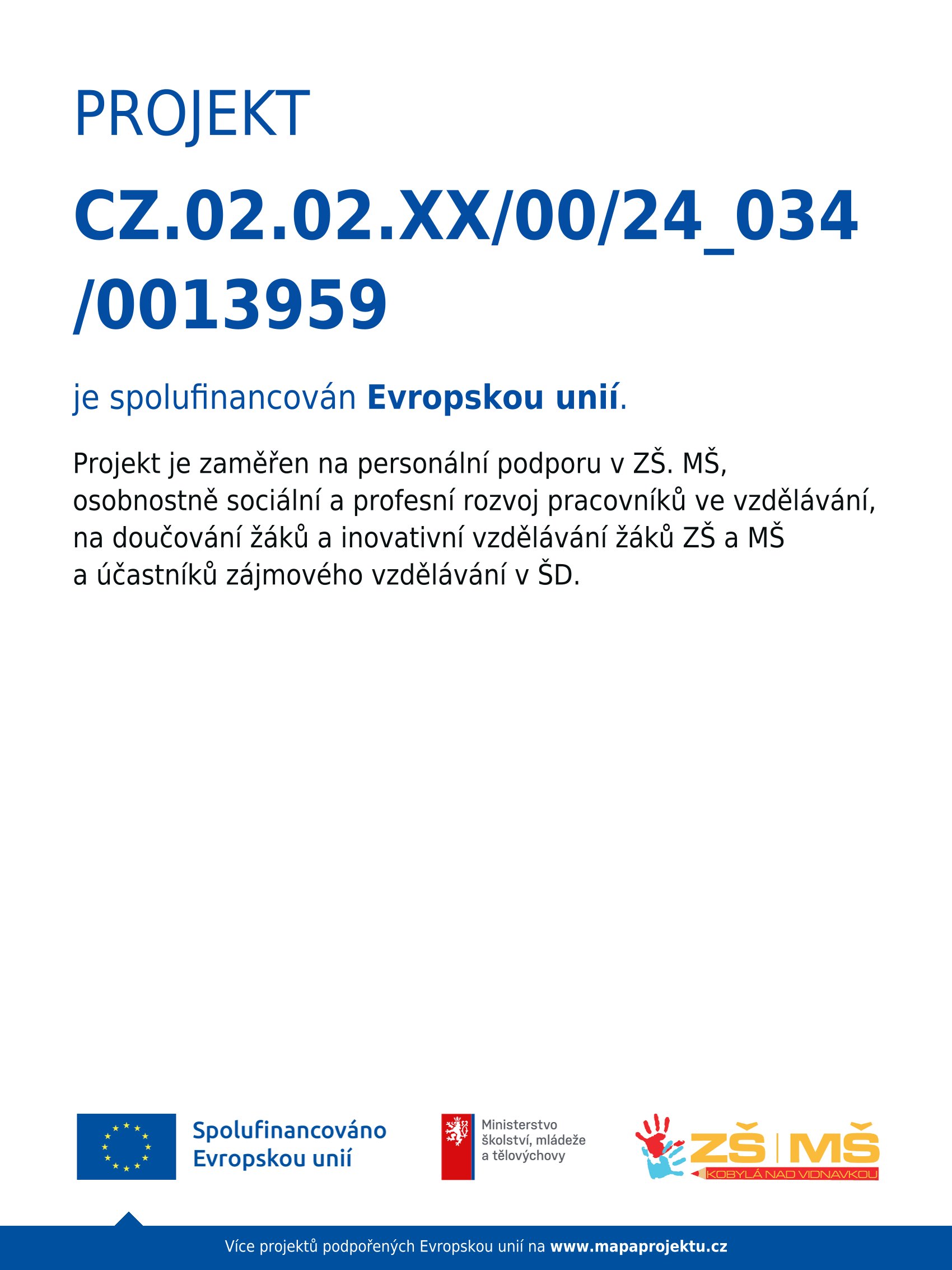 Operační program Jan Amos Komenský